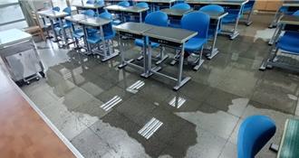 台中北勢國小爆教室漏水、沒錢開冷氣 教育局回應了