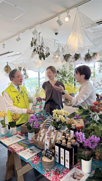 「台湾花祭」首次登陆日本茨城   跨域推介臺湾农产品