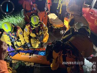 深夜驚魂！車墜大雪山50公尺深谷 夫妻受凍5小時獲救