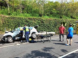 自小客台3线自撞夫死妻昏迷　无监视器肇事原因成谜