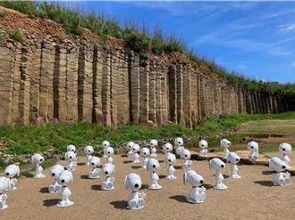 史努比快閃澎湖！大菓葉玄武岩變身打卡熱點
