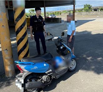 台南7旬翁騎機車迷航6小時　警越區20多公里「攔停」送返家