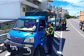 「閃燈暗號無效」 台東警機動巡邏3天 交通違規破百件