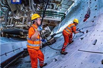 穿越黃河！世界最大直徑水下盾構隧道 完成黃河段掘進