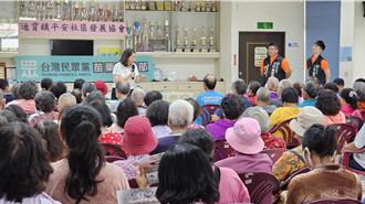 民眾党核三延役宣讲前进通霄 首场赖香伶主讲破百人响应