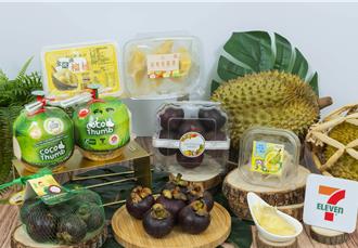 超商領舌尖出國 義式甜點、和風炊飯出列 泰國榴槤杯首開賣