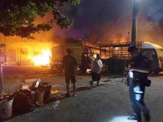 台中鐵皮倉庫遇惡火　3000具布袋戲偶燒毀！損失過千萬