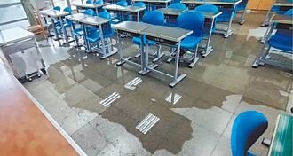 台中 北勢國小遭爆漏水、沒錢開冷氣