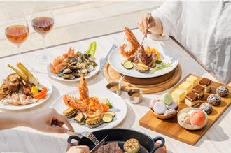 大明蝦＋鮑魚免千元 路易莎Buffet進駐台中麗寶 爽吃百道菜餚