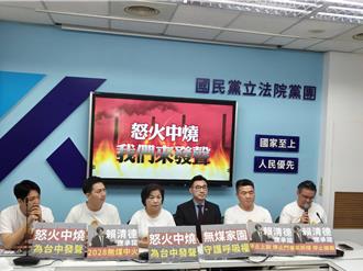 捍衛2028無煤中火  藍中6藍委：燃煤機組屆期應「拆除」