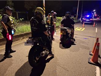 竹縣警暑期強力掃蕩 首波打擊改裝車、夜間車聚噪音亂象