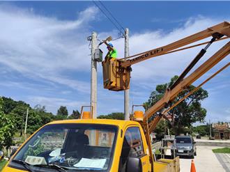 金門養工所精實民防團訓 備戰汛期颱風侵襲