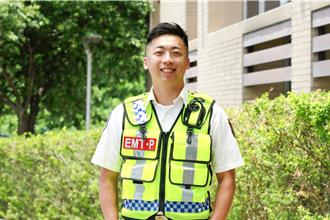 杜泳霖獲十大傑出救護技術員 籲民眾學CPR、AED救命