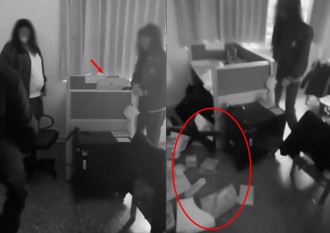 台湾教育怎么了？ 新北某国中不满老师 学生竟翻桌拍片po网