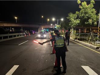 東彰路開通5個月竟開出2306張紅單 彰警暑假將加強取締危險駕車