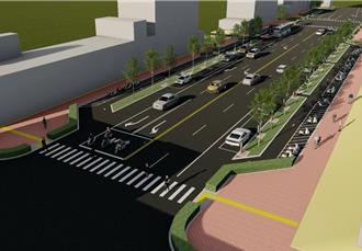 大林路椰子树移定了 南市府公布未来景观意象