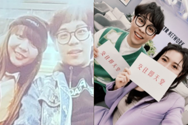 賀瓏爆出感情糾紛。（圖／謝采恩攝、翻攝自albeefin IG）