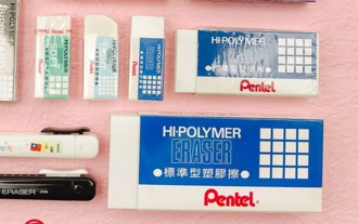 橡皮擦「藍色、綠色」3款包裝差在哪？釣文具商解答