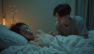 粗心妹忘鎖門！半夜「腳底癢癢」  睜眼驚見樓下公務員鄰居坐床尾