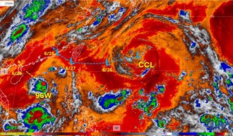 巨大冷心低壓來了！明起大雷雨狂炸2地 後面還有颱風
