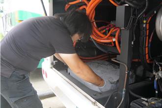 新北電動公車總體檢 262火燒車同型號加強查驗 不影響班次