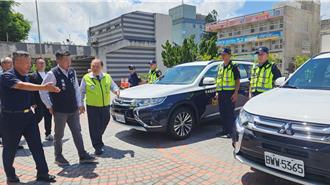 澎警添购22机车、5汽车　企业再捐助12台警用机车