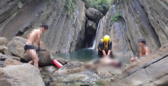 台南秘境「千层岩瀑布」出事  20岁成大生溺水抢救不治