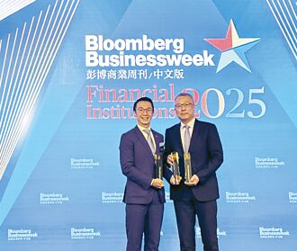 中信銀奪金融機構3大獎 獲獎數冠台灣金融業