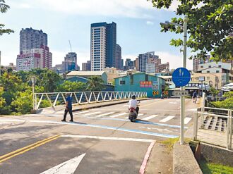 愛河沿線自行車道 危機四伏
