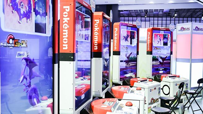 日系游戏机广受台湾民眾欢迎。图／本报资料照片