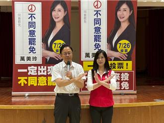 籲投不同意罷免  張善政：桃園6位立委是寶  不是雜質！