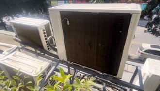 離家1年陽台掛滿12台室外機 女崩潰：空氣是燙的