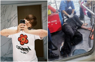 男星坠海后首现身！「瘫软湿透倒卧船上」获救画面网疯传