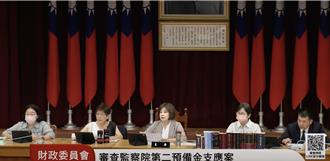 監院爭取動支二備金750萬辦APOR  陳菊是否出席藍綠吵翻天