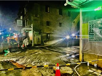 三重龙门路巨洞已回填　周边设围栏、三角锥保护人车安全