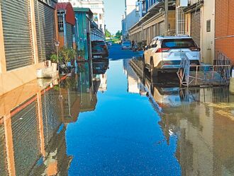 海水倒灌 東港東津里又淹水