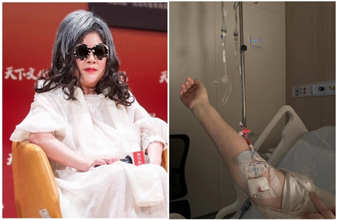 資深媒體人陳文茜25日下午因輕微敗血病，緊急進行手術。（圖／文茜的世界周報 Sisy's World News臉書）