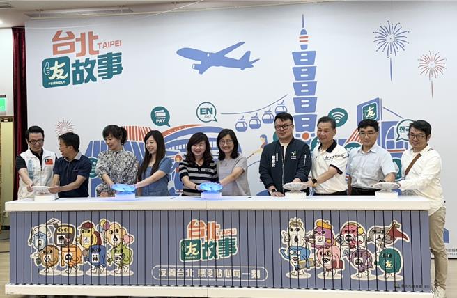 台北市推廣友善觀光，目前已有897家店家加入語言、性別、親子、無障礙等15項友善服務項目，其中親子友善也將哺集乳空間、嬰兒車輕易通行進出動線等納入。（張珈瑄攝）