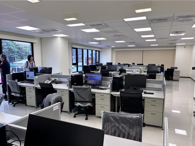 桃園市首座與社宅共構的警察機關，中壢警分局中壢派出所新辦公廳舍落成啟用。(廖姮玥攝)