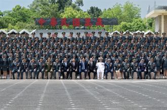 三軍八校院聯合畢業典禮 賴總統：勇敢自信邁開步伐  為臺灣書寫和平繁榮
