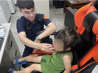 桃園龜山4歲女童出門走失 警耐心查訪找回母親