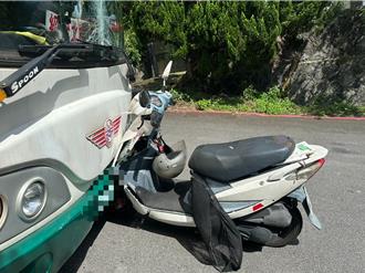 新北五股公車撞機車 69歲男騎士腦部開刀急救 女兒求行車紀錄器