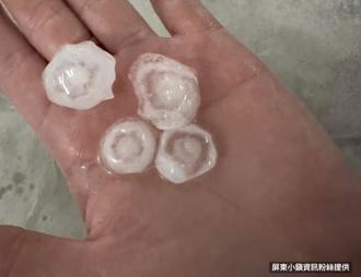 屏東高樹連2日下冰雹 伴隨567戶停電 居民嚇問：有關嗎？