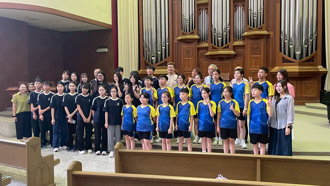 香港手鈴隊訪真理大學 音樂交流奏響跨國友誼