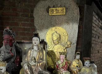 百年石觀音憑空消失疑遭竊 竹市十八尖山文資保存亮紅燈