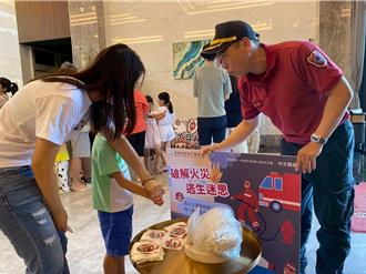 桃園平鎮消防分隊進社區宣導防火防災 扎根安全知識