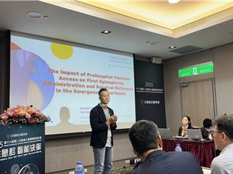 桃園消防小隊長研究「院前給藥」 提升急診效率奪醫學會亞軍