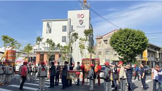 西螺警局華麗變身！3年耗資2.7億 太平媽祖親自駐駕賜福