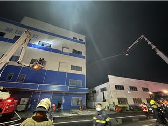 好臭！台南科技公司惡火　疑王水引燃明火釀禍 