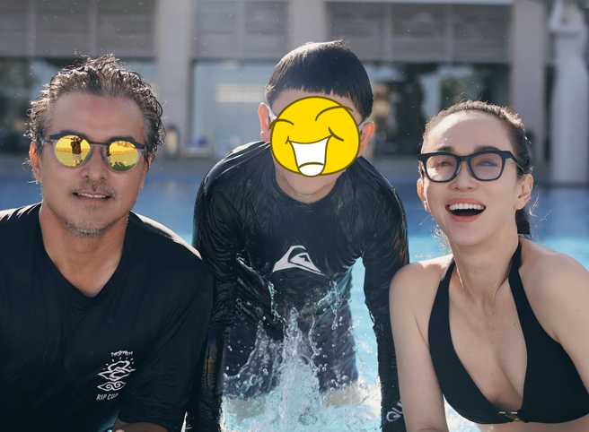 范文芳和李銘順結婚16年、育有1子，兩人相當恩愛。（圖／攝自IG@fannaiaiwong）